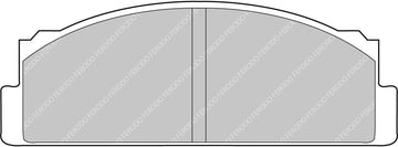 Ferodo Brake Pad Set FCP22H DS2500 - 0