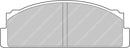 Ferodo Brake Pad Set FCP29R DS3000-2