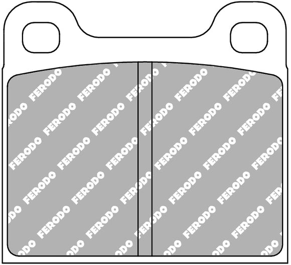 Ferodo Brake Pad Set FCP2R DS3000