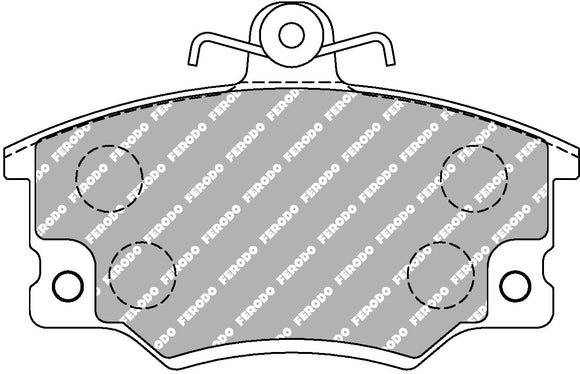 Ferodo Brake Pad Set FCP370R DS3000