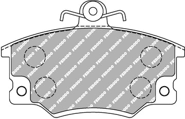Ferodo Brake Pad Set FCP370Z DSUNO - 0