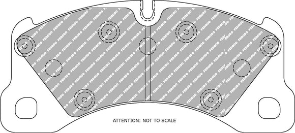 Ferodo Brake Pad Set FCP4064H DS2500