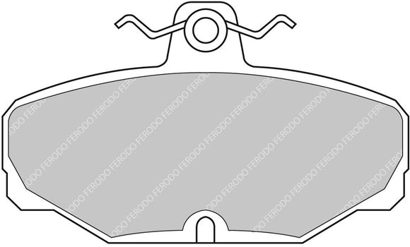 Ferodo Brake Pad Set FCP408H DS2500