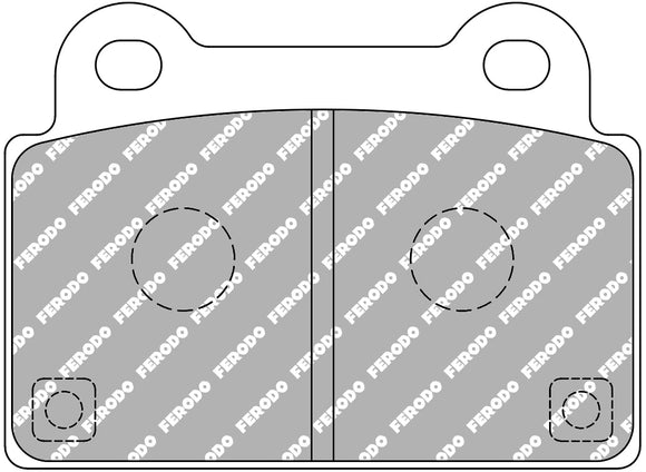 Ferodo Brake Pad Set FCP4168H DS2500