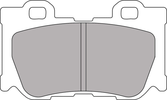 Ferodo Brake Pad Set FCP4173H DS2500