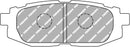 Ferodo Brake Pad Set FCP4187H DS2500-2