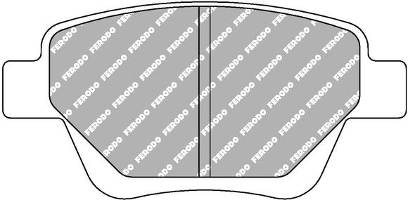 Ferodo Brake Pad Set FCP4316H DS2500