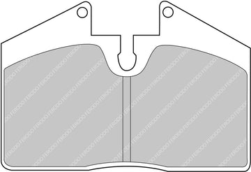 Ferodo Brake Pad Set FCP451R DS3000 - 0