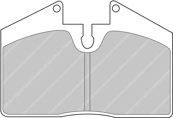 Ferodo Brake Pad Set FCP451Z DSUNO