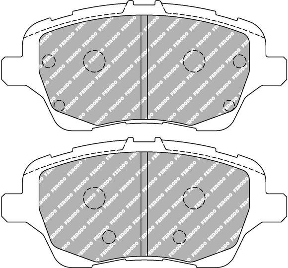 Ferodo Brake Pad Set FCP4612H DS2500