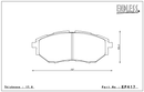 Ferodo Brake Pad Set FCP4663Z DSUNO-2