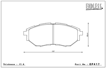 Ferodo Brake Pad Set FCP4663Z DSUNO - 0