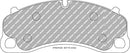 Ferodo Brake Pad Set FCP4664H DS2500-2
