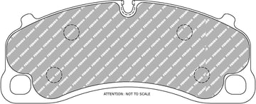 Ferodo Brake Pad Set FCP4664H DS2500 - 0