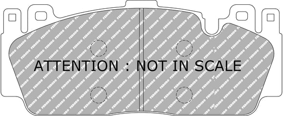 Ferodo Brake Pad Set FCP4712W DS1.11