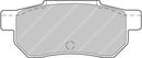 Ferodo Brake Pad Set FCP472H DS2500-2