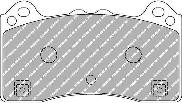 Ferodo Brake Pad Set FCP4830H DS2500