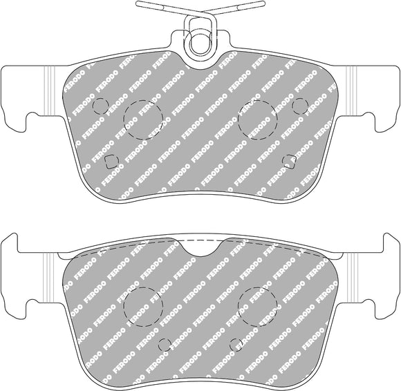 Ferodo Brake Pad Set FCP5086H DS2500