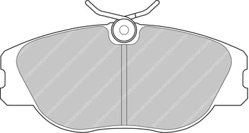 Ferodo Brake Pad Set FCP565H DS2500 - 0