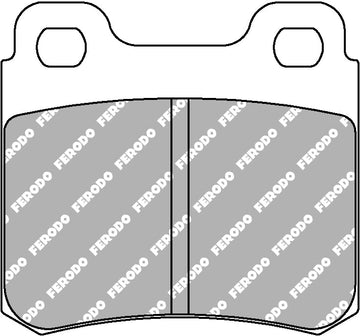 Ferodo Brake Pad Set FCP586H DS2500 - 0