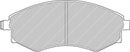 Ferodo Brake Pad Set FCP600H DS2500-2
