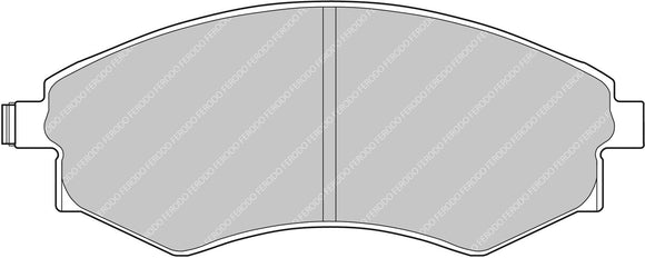 Ferodo Brake Pad Set FCP600H DS2500