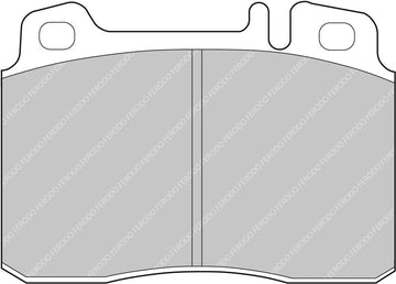 Ferodo Brake Pad Set FCP646H DS2500 - 0