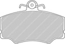 Ferodo Brake Pad Set FCP647H DS2500-2