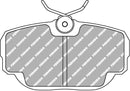 Ferodo Brake Pad Set FCP660H DS2500-2