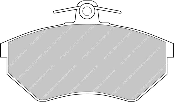 Ferodo Brake Pad Set FCP774H DS2500
