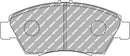 Ferodo Brake Pad Set FCP776H DS2500-2