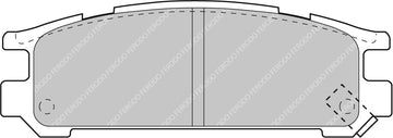Ferodo Brake Pad Set FCP790C 4003 - 0
