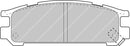 Ferodo Brake Pad Set FCP790R DS3000-2