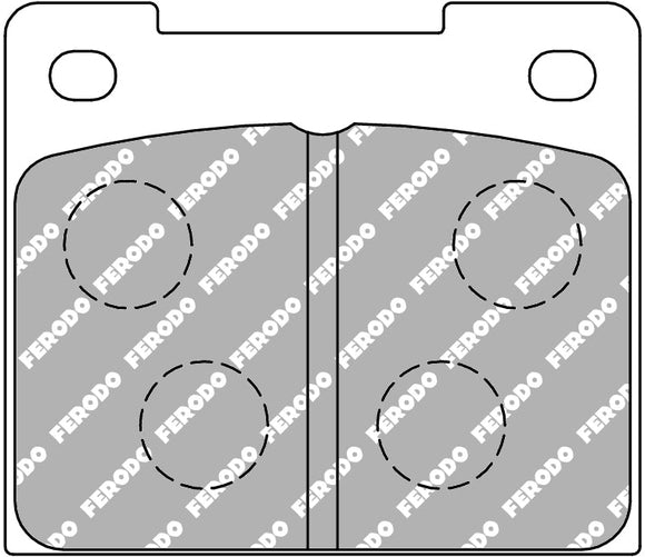 Ferodo Brake Pad Set FCP809R DS3000
