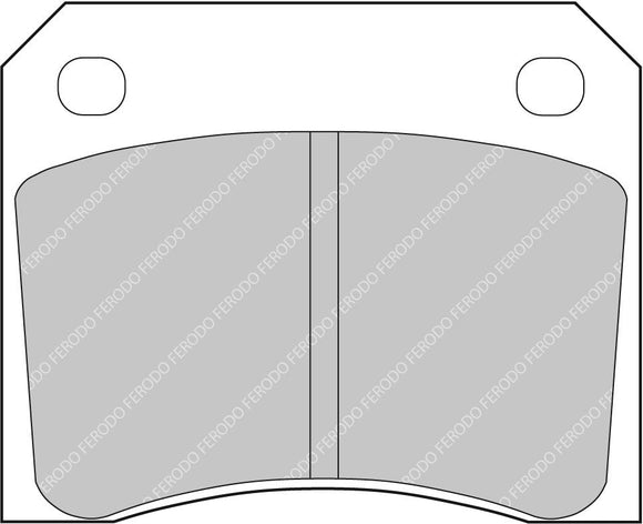 Ferodo Brake Pad Set FCP815R DS3000