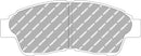 Ferodo Brake Pad Set FCP867H DS2500-2