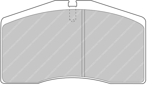 Ferodo Brake Pad Set FCP891H DS2500