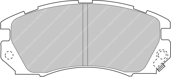 Ferodo Brake Pad Set FCP948H DS2500