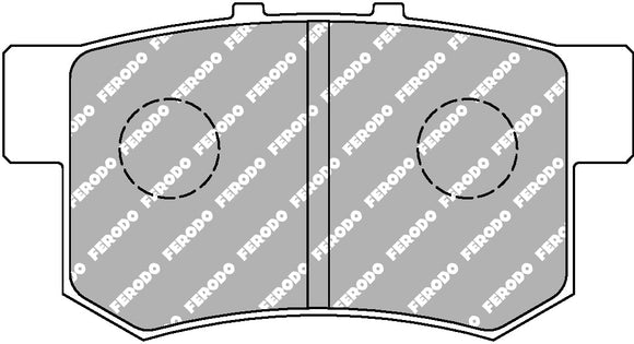 Ferodo Brake Pad Set FCP956R DS3000