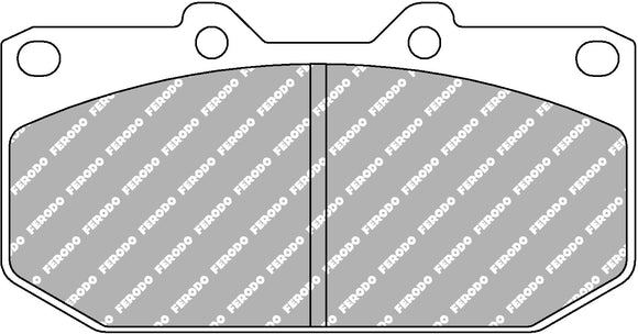 Ferodo Brake Pad Set FCP986H DS2500