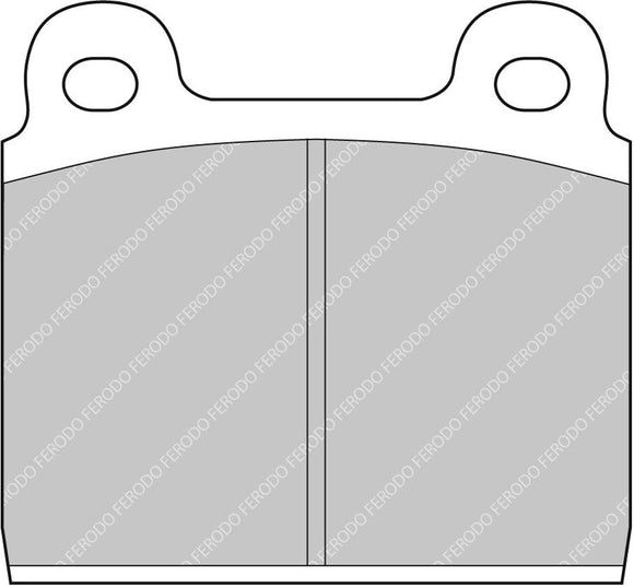 Ferodo Brake Pad Set FDS11 DS Performance