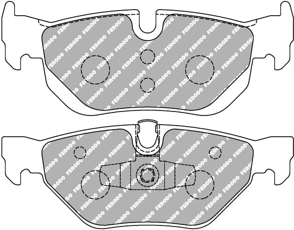 Ferodo Brake Pad Set FDS1807 DS Performance