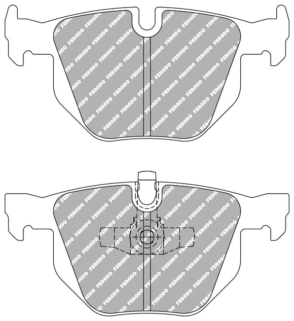 Ferodo Brake Pad Set FDS1808 DS Performance
