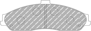 Ferodo Brake Pad Set FDSE1553 DS Performance - 0