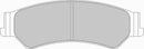 Ferodo Brake Pad Set FDSE6013 DS Performance-2
