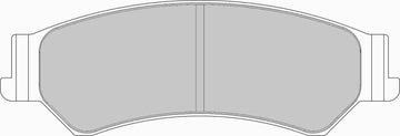 Ferodo Brake Pad Set FDSE6013 DS Performance - 0