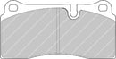 Ferodo Brake Pad Set FDSR3028 DS Performance-2