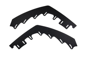 FLOW Designs  S15 / 200SX Front Lip Splitter Extensions (Pair - For Standard Front Bar) - MODE Auto Concepts