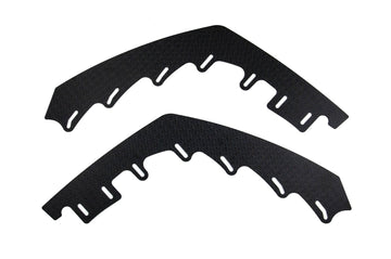 FLOW Designs  S15 / 200SX Front Lip Splitter Extensions (Pair - For Standard Front Bar) - MODE Auto Concepts