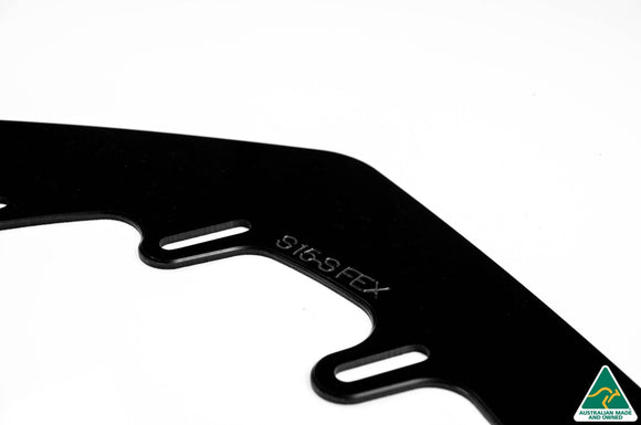 FLOW Designs  S15 / 200SX Front Lip Splitter Extensions (Pair - For Standard Front Bar) - MODE Auto Concepts